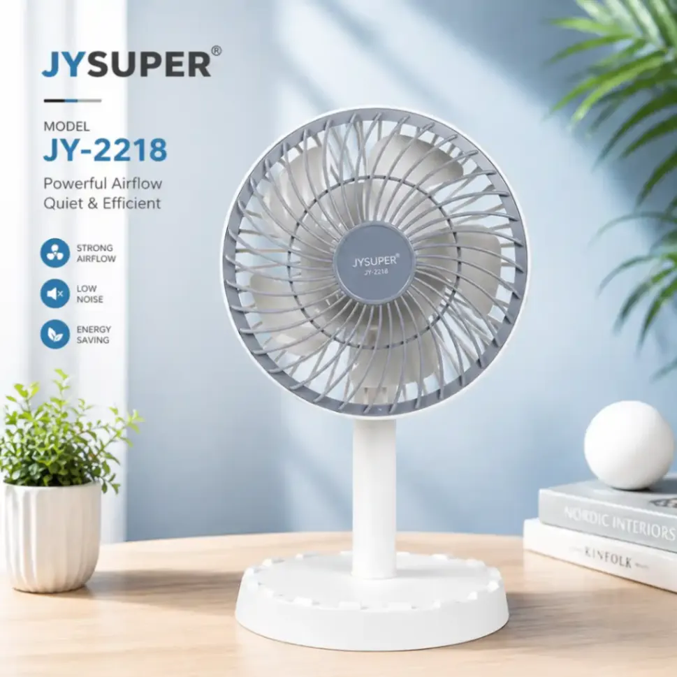 JYSUPER JY-2218  | জনপ্রিয় রিচার্জেবল ফ্যান